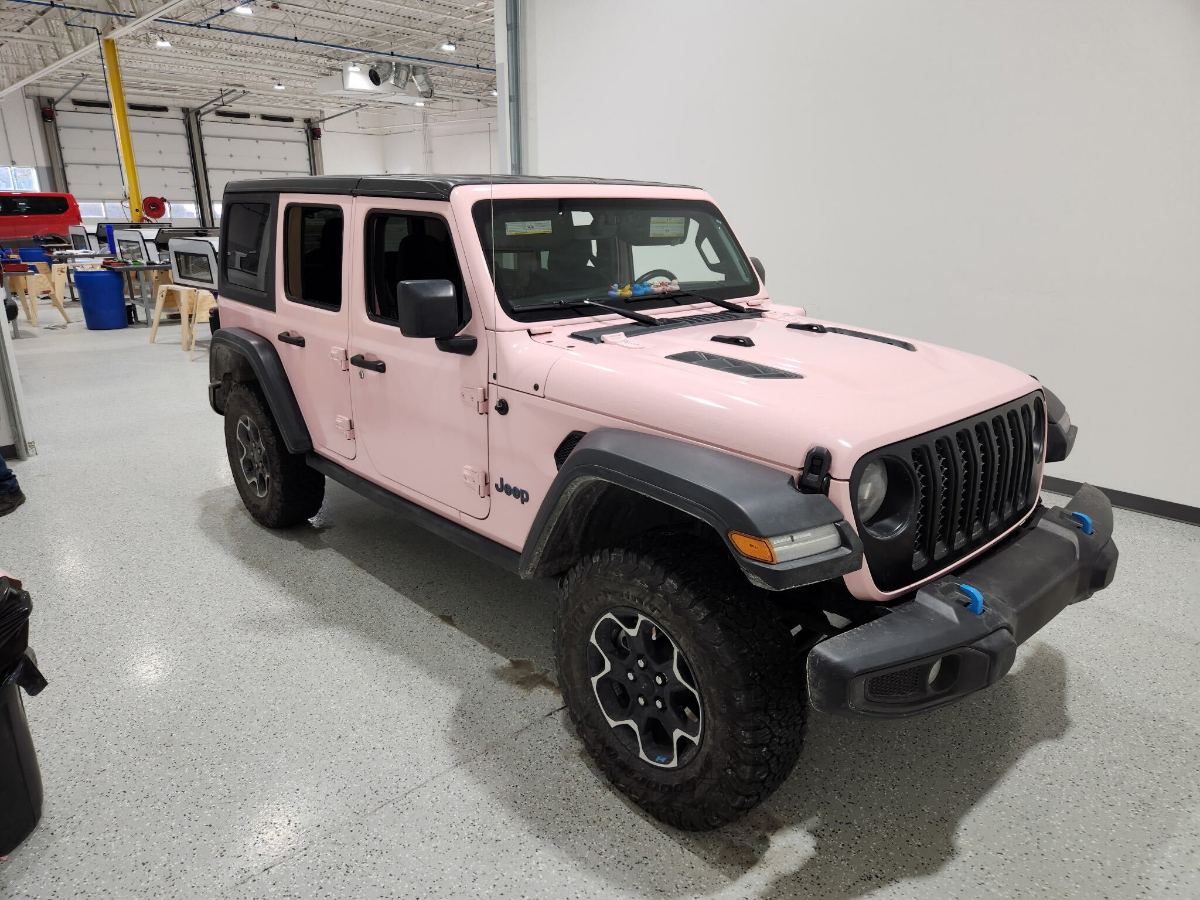 Color-change wrap — full body in a custom finish